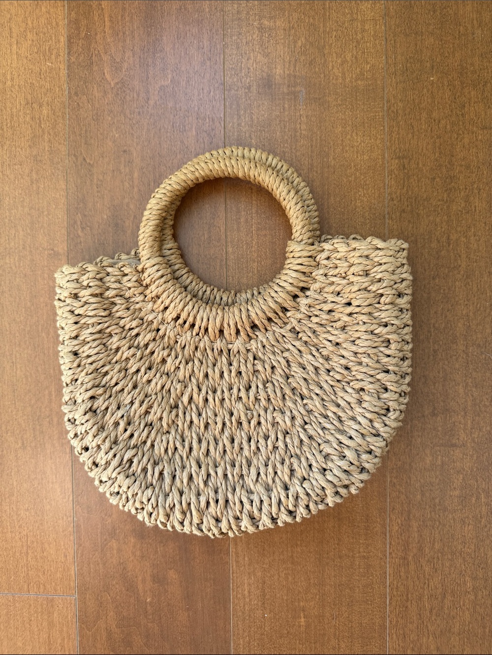 Straw Woven Purse
